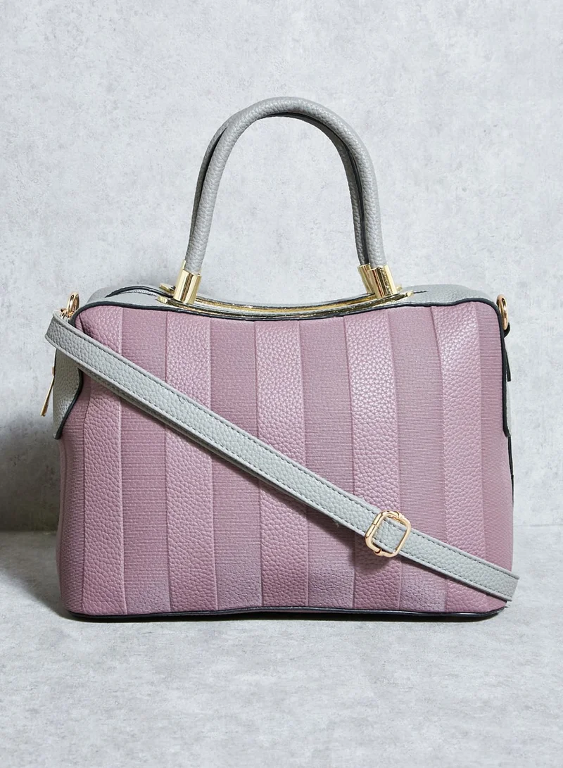Ginger Panel Satchel