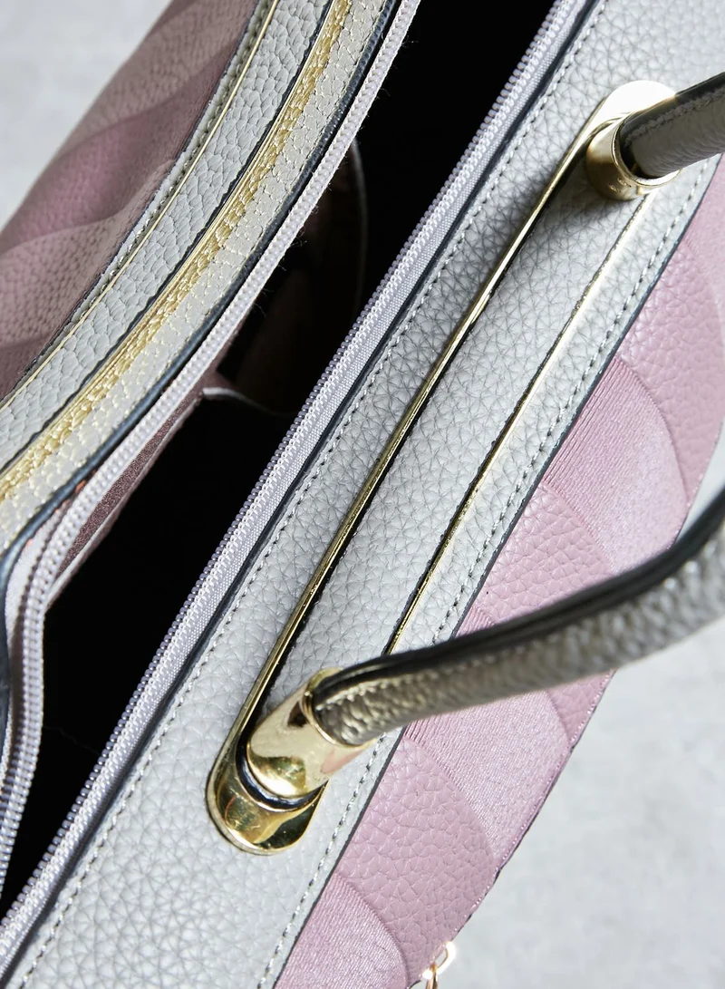 Ginger Panel Satchel