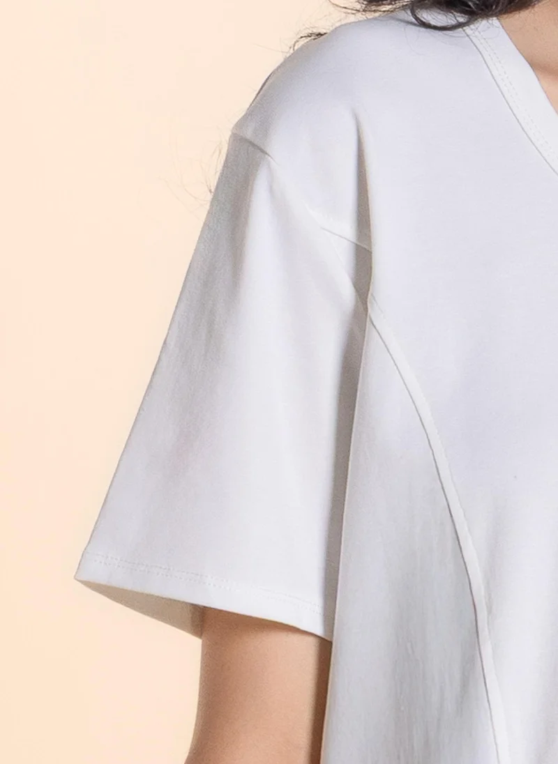 SHAPES COMFORT DETAILED T-SHIRT