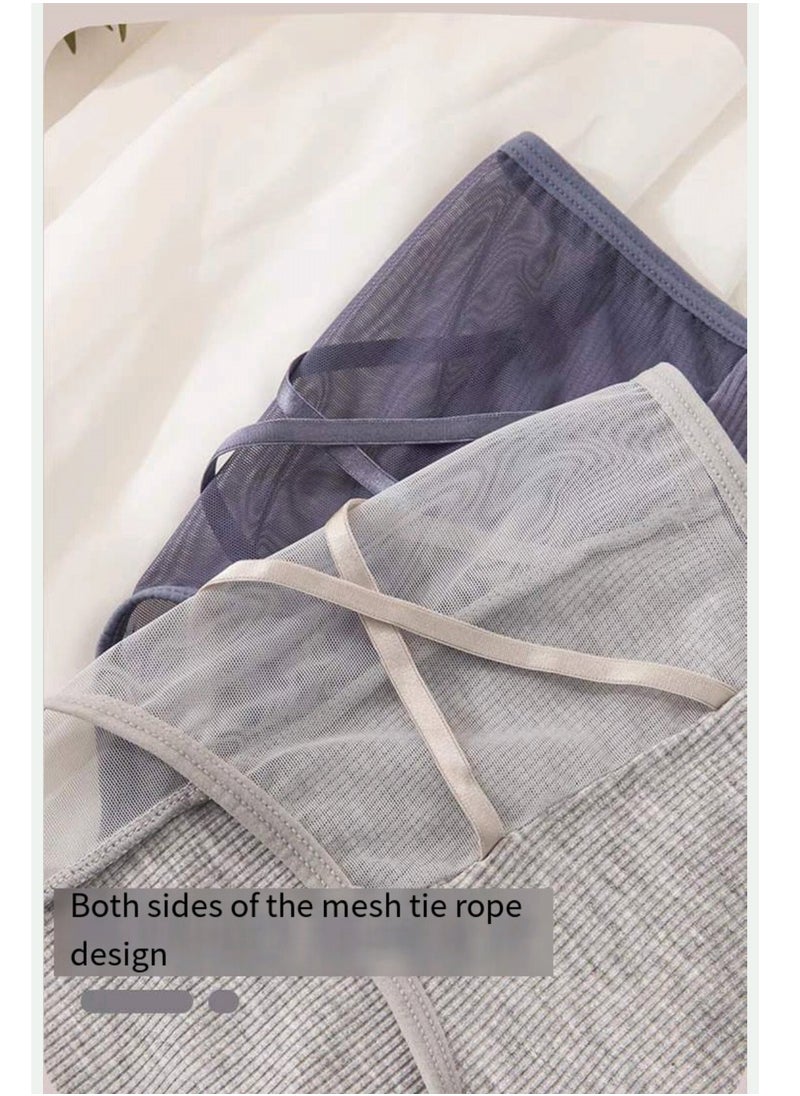 Generic 70-120kg Free size Womens Underwear Cotton Bikini Panties High Cut Lace Panty Stretch Hipster Underpants Ladies Briefs  - Image 5