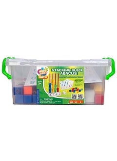Thames & Kosmos Kids First Math Stacking Block Abacus Math Kit W/ Activity Cards ; Develop Skills In Counting Sorting Subtraction Addition & More ; Visual Handson Math For Athome Or Classroom Learning Ages 3+  - Image 3