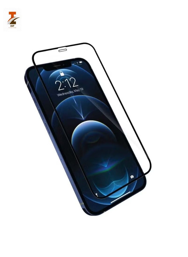 IAF Premium 9H Tempered Glass Screen Protector for iPhone 12 Pro Max 6.7inch Unbreakable Edge to Edge Coverage Bubble Free HD Clear Anti Scratch Anti Crack Easy Installation Including Easy Align Tray