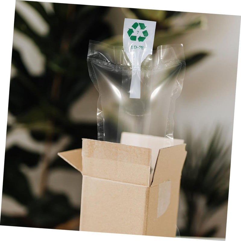 100pcs Inflatable Air Pillows Packing Bags for Shipping Protective Cushioning Lightweight Air Bags for Electronics Glass Cosmetics Wine Bottles and More - Image 2
