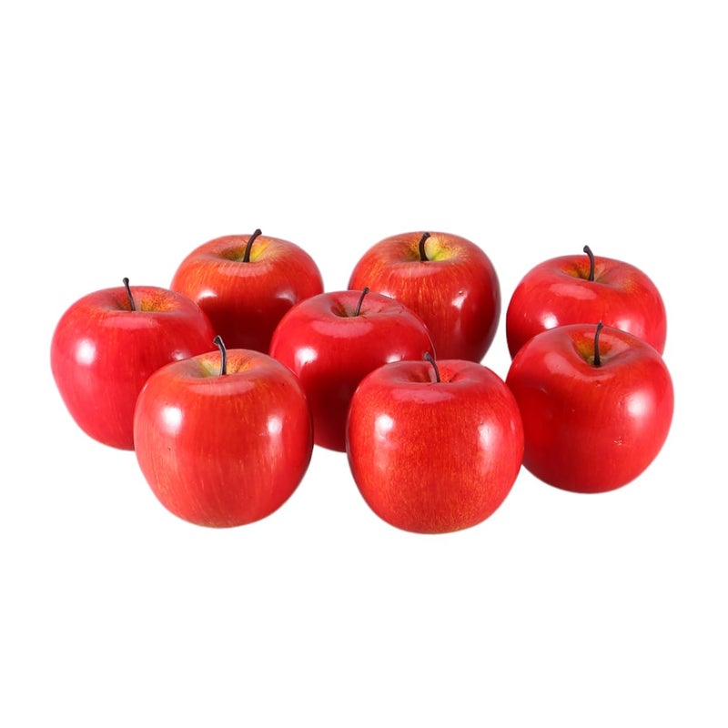8Pcs Realistic Artificial Fruit Decor Props For Kitchen Home Wedding Photography Display - Image 2