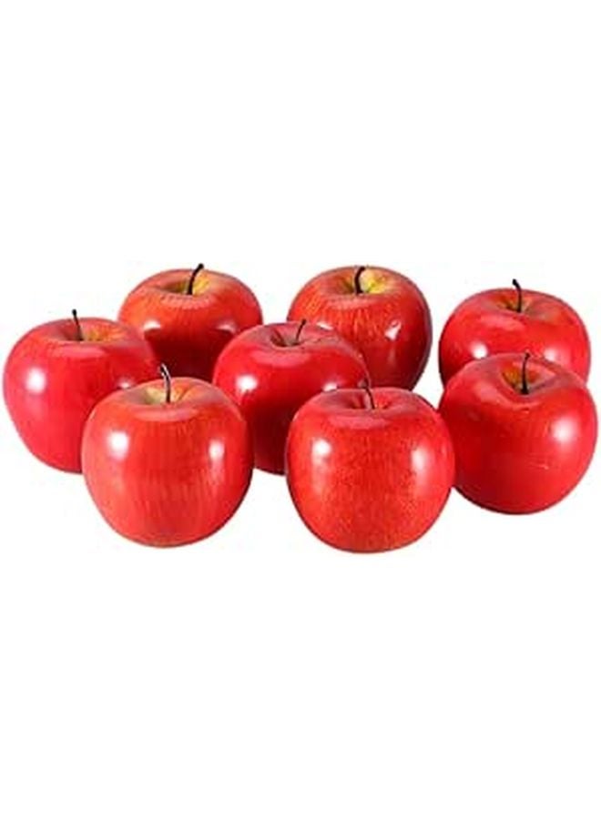 8Pcs Realistic Artificial Fruit Decor Props For Kitchen Home Wedding Photography Display - Image 1