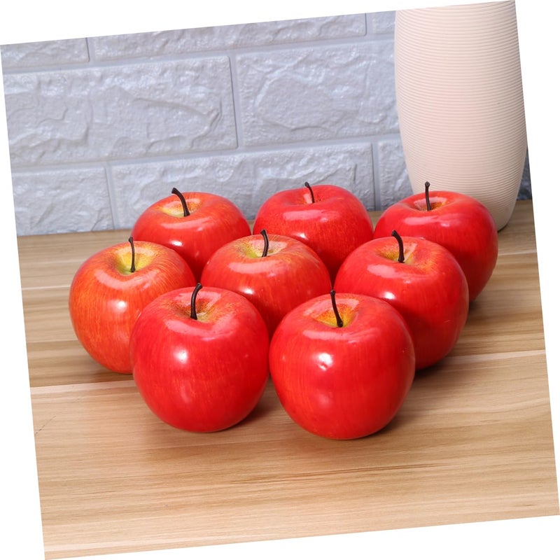 8Pcs Realistic Artificial Fruit Decor Props For Kitchen Home Wedding Photography Display - Image 4