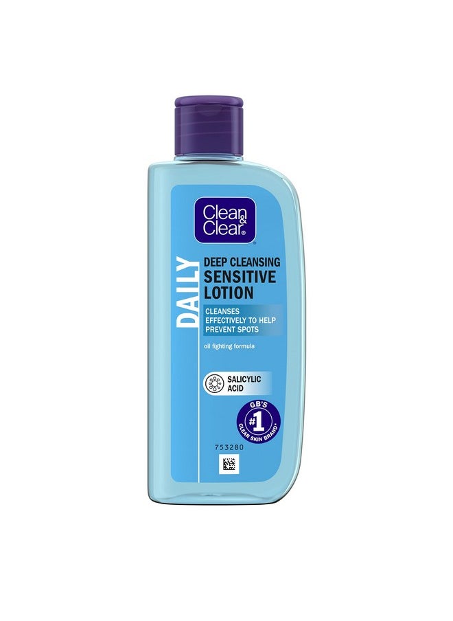 CLEAN & CLEAR Clean & Clear Deep Cleansing Lotion - Sensitive (200ml)  - Image 1
