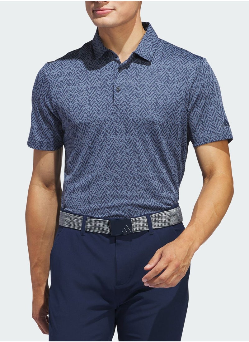 Adidas - Faiway Jacquard Polo - Image 1
