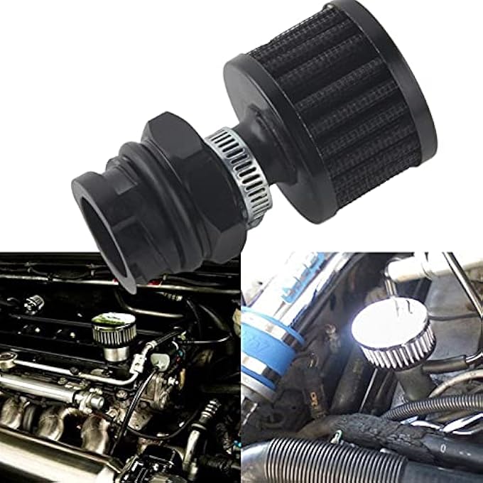 rayihni Billet Black Aluminum Valve Cover Oil Cap LSX LS1 LS6 LS2 LS3 LS7 With Filter GJT06 Car Air Filter - Image 5
