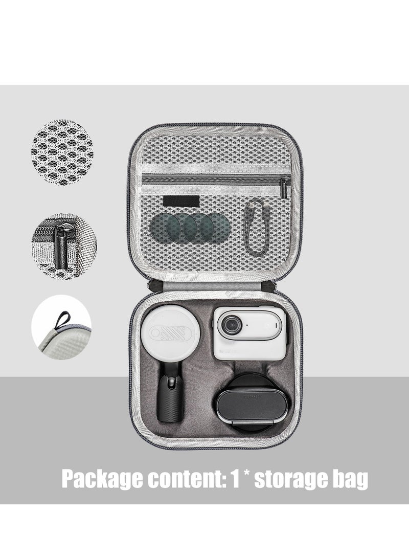 Y&D Camera Carrying Case, Storage Bag Mini Protective Compatible for Insta360 GO 3 Action Accessories - Image 2