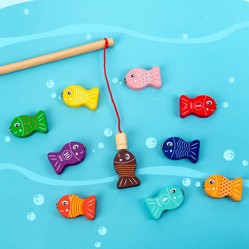 Children'S Digital Building Blocks Fishing Enlightenment Early Education Various Cognitive Jigsaw Puzzle Development Children'S Babies' Brain Toys - Image 5