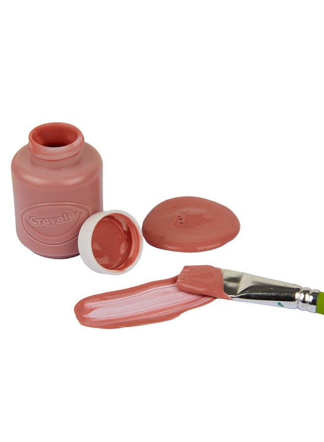 Crayola طقم طلاء لون العالم أبيض 10 عددى 6 عبوات - Image 4