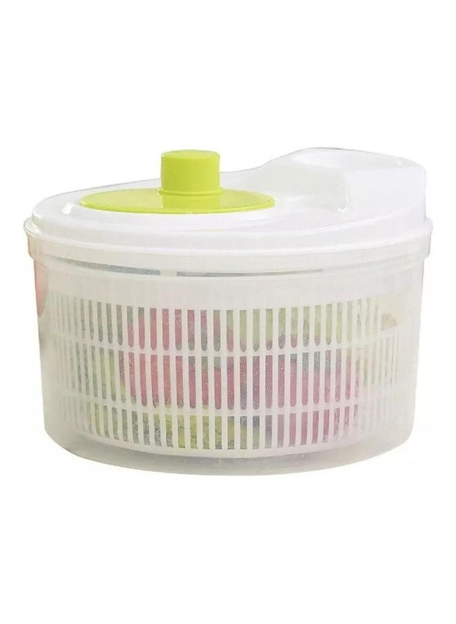 Haidue Salad Spinner Green/White 22x22x13cm  - Image 1