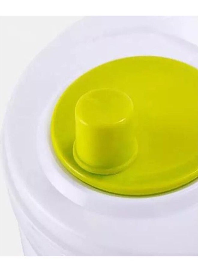 Haidue Salad Spinner Green/White 22x22x13cm  - Image 3