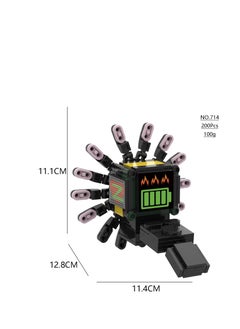 XiuWoo Zoonomaly Building Block Set Game ZooBuilding Block for Kids Fans Birthday Choice for Boys Girls 