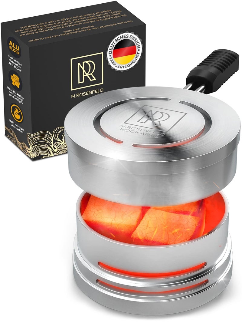 M. ROSENFELD Hookah Coal Holder - Hookah Heat Management Device - Hookah Head for Perfect Shisha Hookah Flavor - Ultimate Hookah Accessories and Hookah Flavor Saver Hookah Coal Cover HOOKARTIS - Image 1