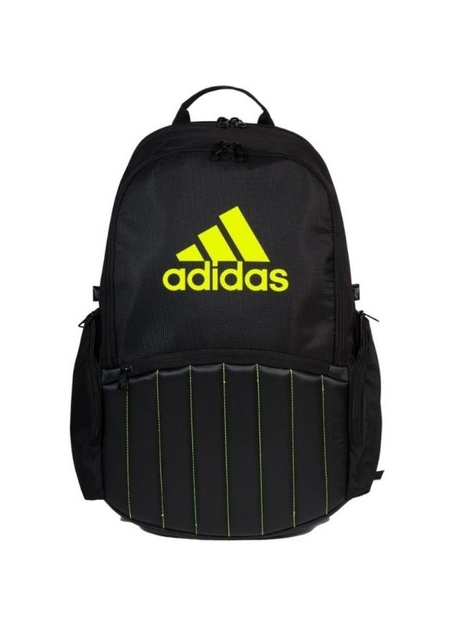 Adidas Protour Black/Lime Backpack Padel Bag - Image 1