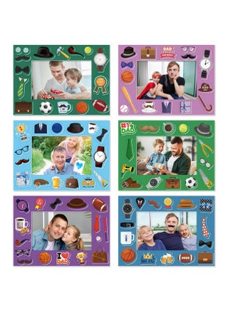 Fathers Day Photo Frame Craft Kits Happy Father’S Day Crafts For Kids Foam Self Adhesive Stickers Classroom Activities Party Favor - pzsku/Z943EF807D4D6535A13B8Z/45/_/1732787237/b2db3f79-6742-4332-a5ac-55533d15aa6c