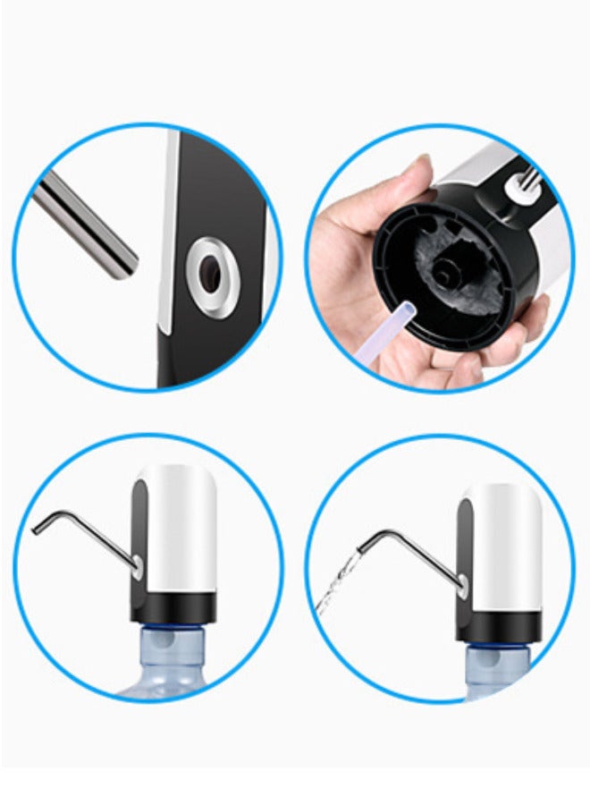Water Jug Pump Electric Bottle Automatic Barreled Water Pump Dispenser For 3-5 Gallon Bottle, Portable Dispenser Camping  - Image 3
