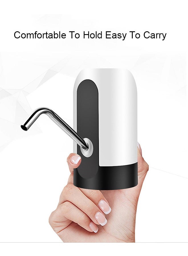 Water Jug Pump Electric Bottle Automatic Barreled Water Pump Dispenser For 3-5 Gallon Bottle, Portable Dispenser Camping  - Image 2