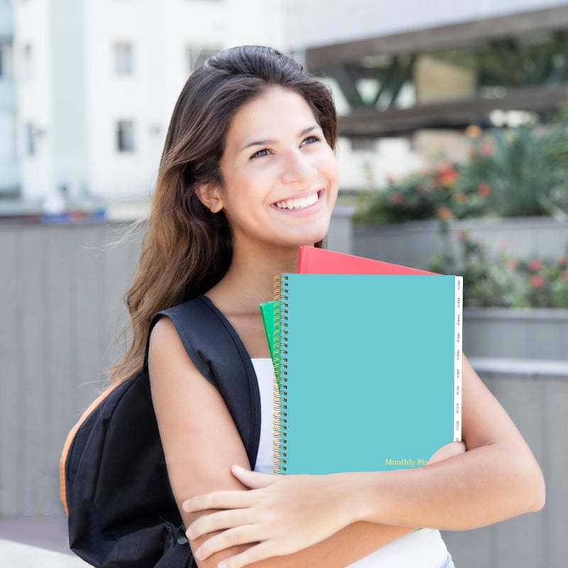 Chambom 2026-2030 Monthly Planner, 5 Year Monthly Planner/Calendar 2026-2030, 60-Month Jan 2026 â€“ Dec 2030, 9" x 11", Tabs, Double-Side Pocket, Holidays, Thick Paper - Green - Image 2