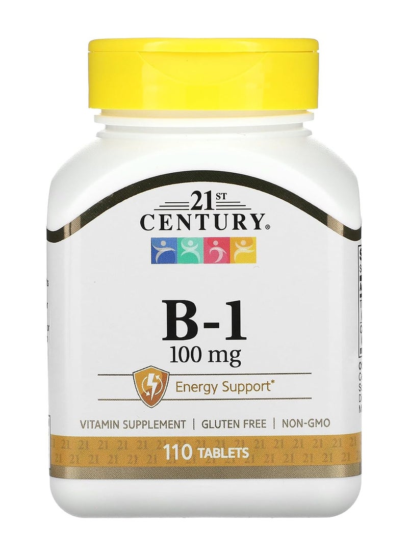 21st Century Vitamin B-1 100Mg 110 Tabs - Image 1