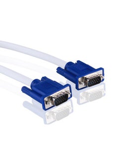 Taimi Pack of 2 VGA Male To Male Adapter Cable 3m Blue/White  - Image 4