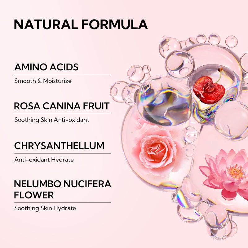 BREYLEE Shampoo for Lash Extensions, 60ml+Rinse Bottle+Brushes, Eyelash Extension Cleanser, Lash Wash Bath, Lash Cleaner for Makeup Cleansing Foams, Paraben & Sulfate Free for Salon and Home Use - Image 5