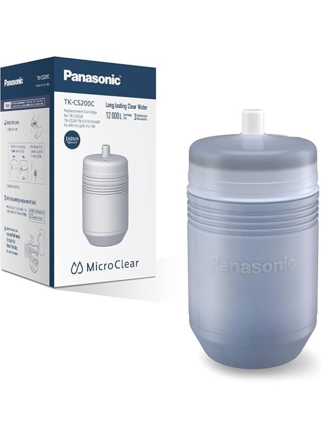 باناسونيك خرطوشة بديلة TK-CS200C لمنقي المياه من باناسونيك، إصدار الشرق الأوسط، صنع في الصين (أصلية). - Image 1