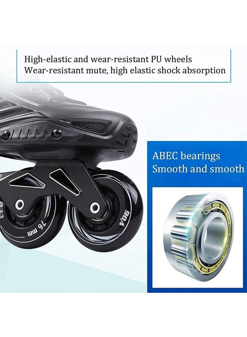 DANIM Skating shoes Adult Inline Skates for Men, Women, Outdoor Street Blades Professional Fitness Unisex Roller Skates Blades - Image 3