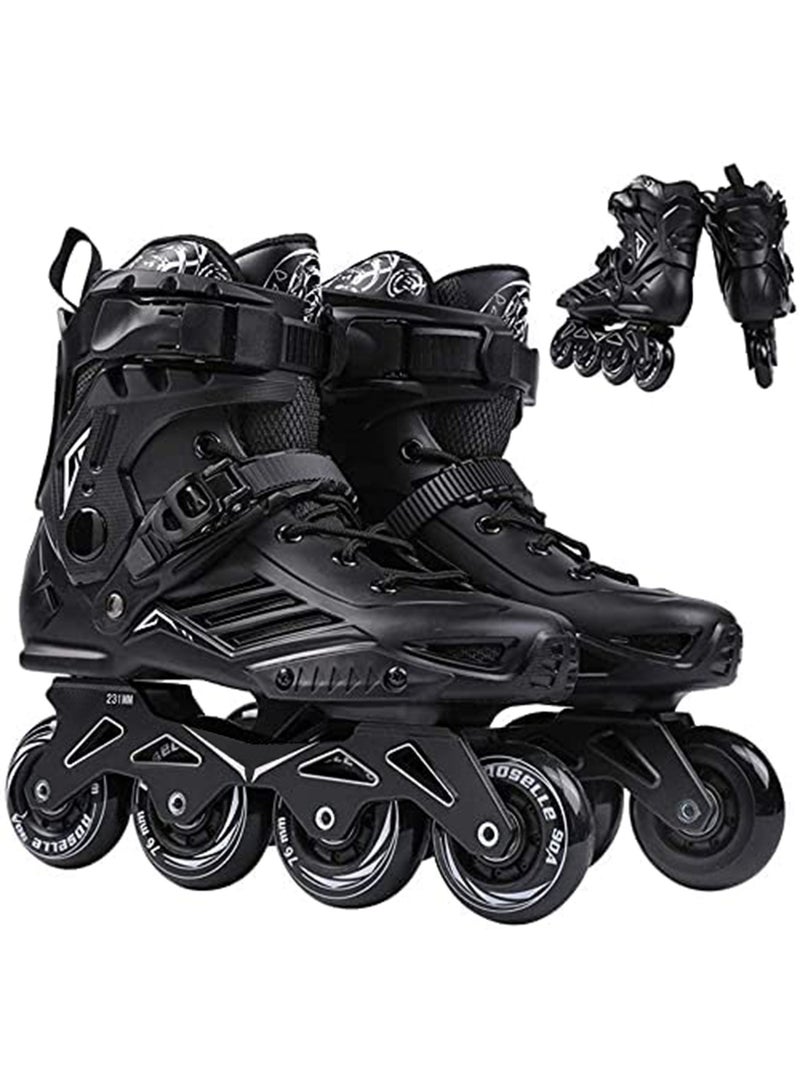 DANIM Skating shoes Adult Inline Skates for Men, Women, Outdoor Street Blades Professional Fitness Unisex Roller Skates Blades - Image 1