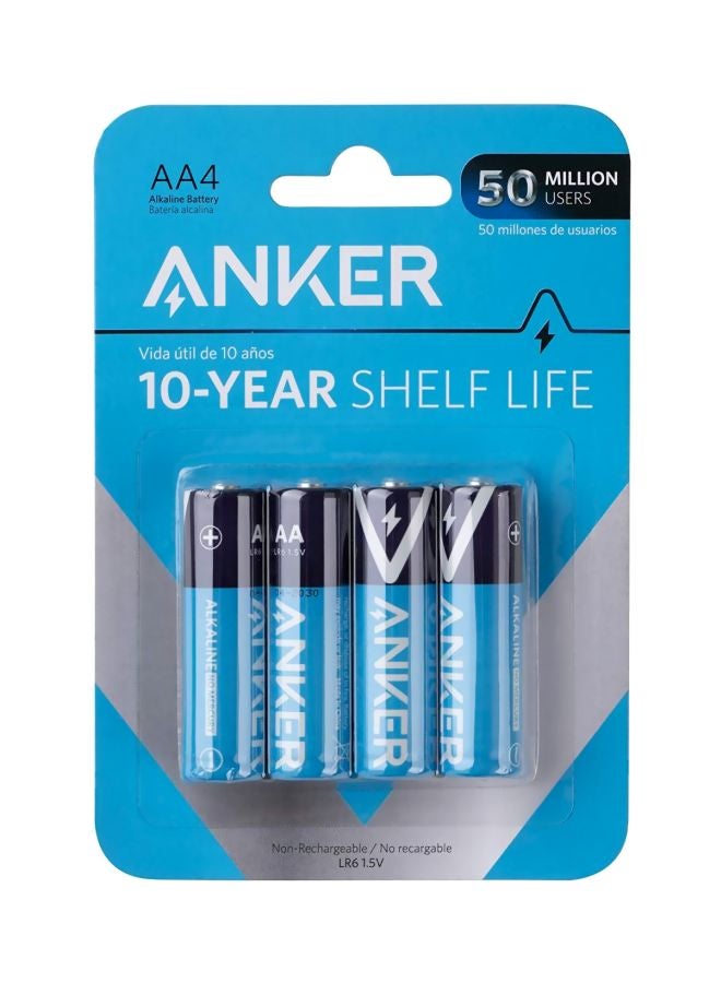 Anker AA Alkaline Batteries - 4 Pieces - Image 2