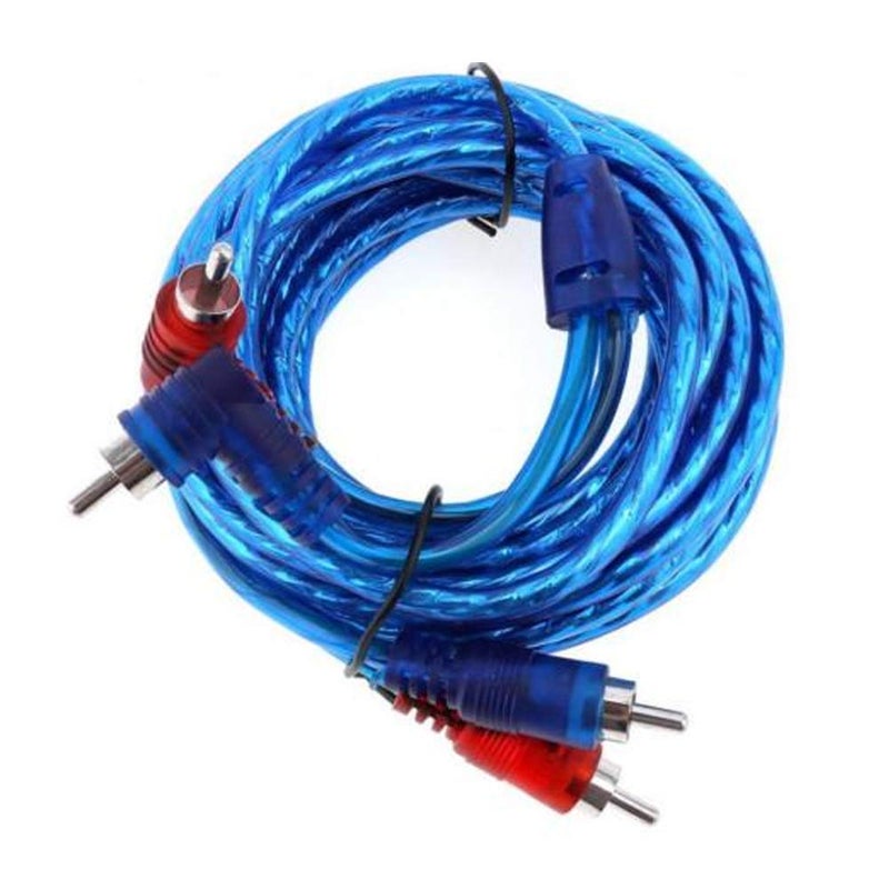 Etopars مجموعة توصيلات مكبر الصوت للسيارات ETOPARS: كابل طاقة RCA، قاطع كهربائي، سلك من نوع 14 Gauge GA AWG، حامل موصلات، مناسب للمركبات الصغيرة. - Image 4