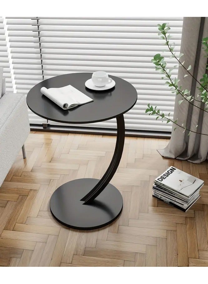 DubaiGallery Coffee Table Living Room Small Apartment Bedroom Balcony Leisure Double-layer Movable Sofa Side Table Luxury Furniture - Image 3