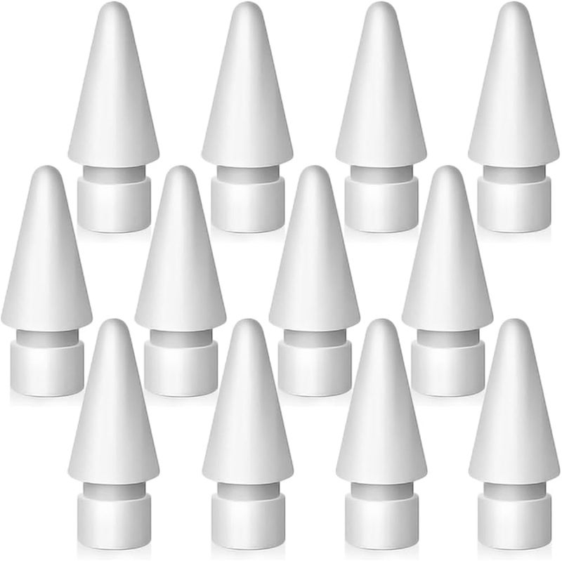 SIXFU Replacement Tips for Apple Pencil USB-C/ 1st Generation/ 2nd Generation Tip(12 Pack) - Image 1