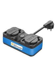 meross Outdoor Smart Plug 13A IP44 WiFi Plug,Compatible with Apple HomeKit Alexa Google Assistant SmartThings,Voice Control 2 Grounded Heavy Duty Outlets  - Image 2