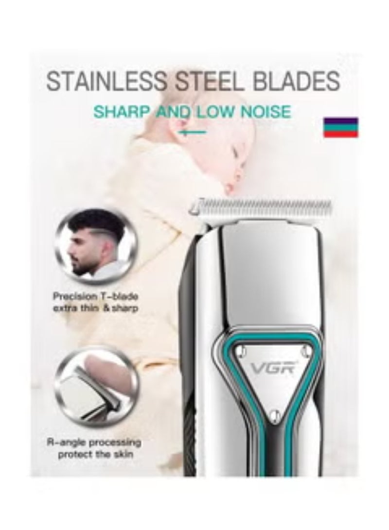 VGR V-008 Professional Electric Cordless Hair Trimmer Multicolor 700grams Multicolor - Image 4