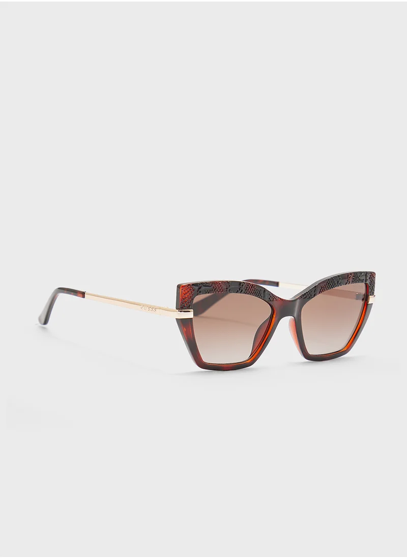 جس Gu0021652F53 Cat Eye Sunglasses