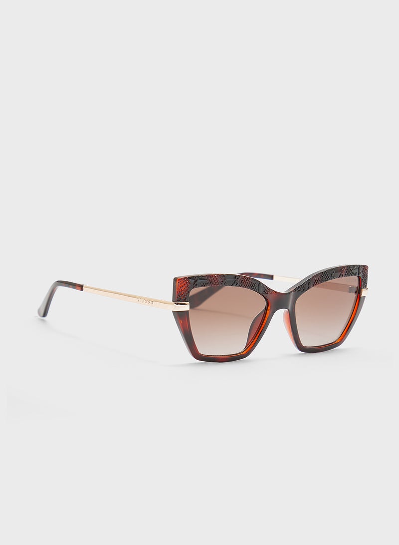 GUESS Gu0021652F53 Cat Eye Sunglasses  - Image 1