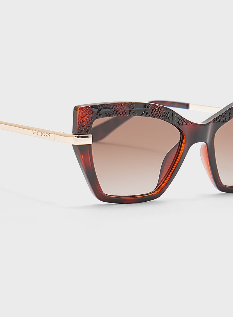 GUESS Gu0021652F53 Cat Eye Sunglasses  - Image 3