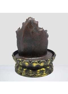 SPLICE SPLICE Polyresin Ganesha Tabletop Water Fountain with LED Lights Home and Office Decor Gift  - Image 5