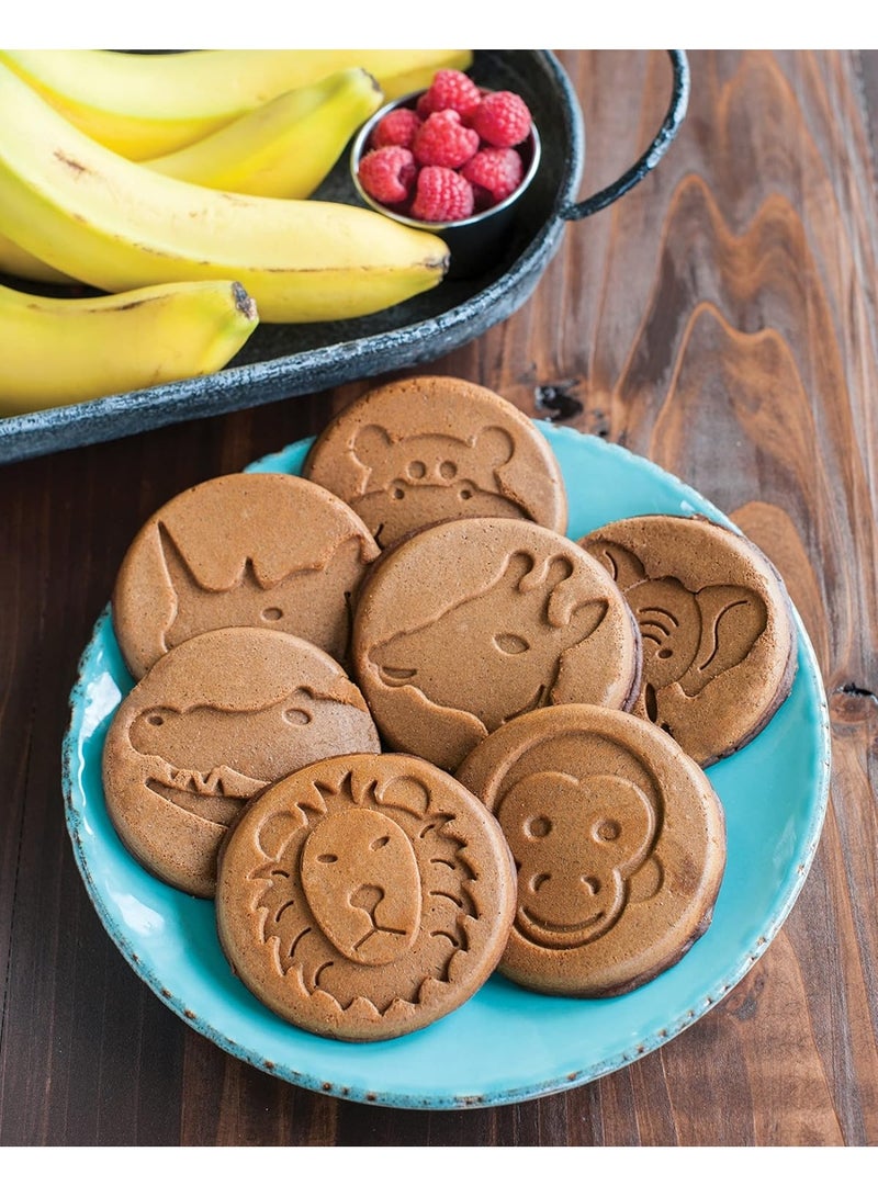 نورديك وير أصدقاء حديقة الحيوان، المشاعر، الوجوه المبتسمة، مقلاة الفطائر - Image 3