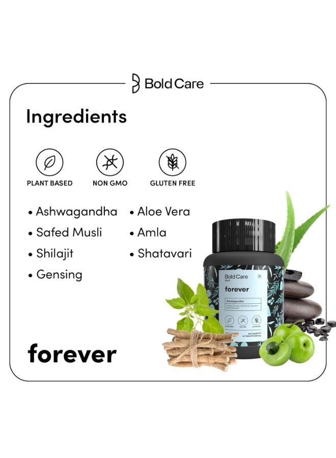 Bold Care Ashwagandha & Shilajit - Stamina Booster Supplements for Men - Image 4