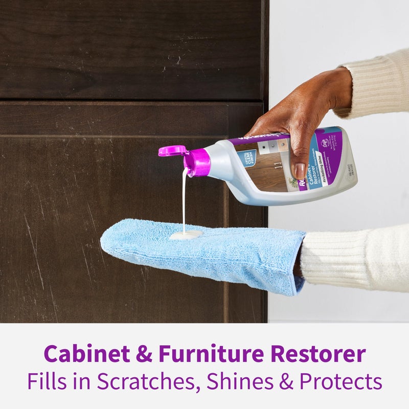 Rejuvenate Cabinet And Furniture Restorer Fills In Scratches, Shines And Protects Indoor Cabinets And Furniture, 16 Ounces - Image 3