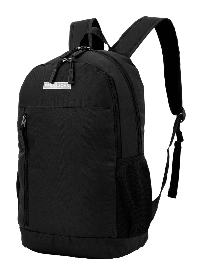 بارا جون Parajohn 19 Inch School Backpack, Lightweight Water Resistant School Bag for Boys & Girls with Laptop Compartment, Black