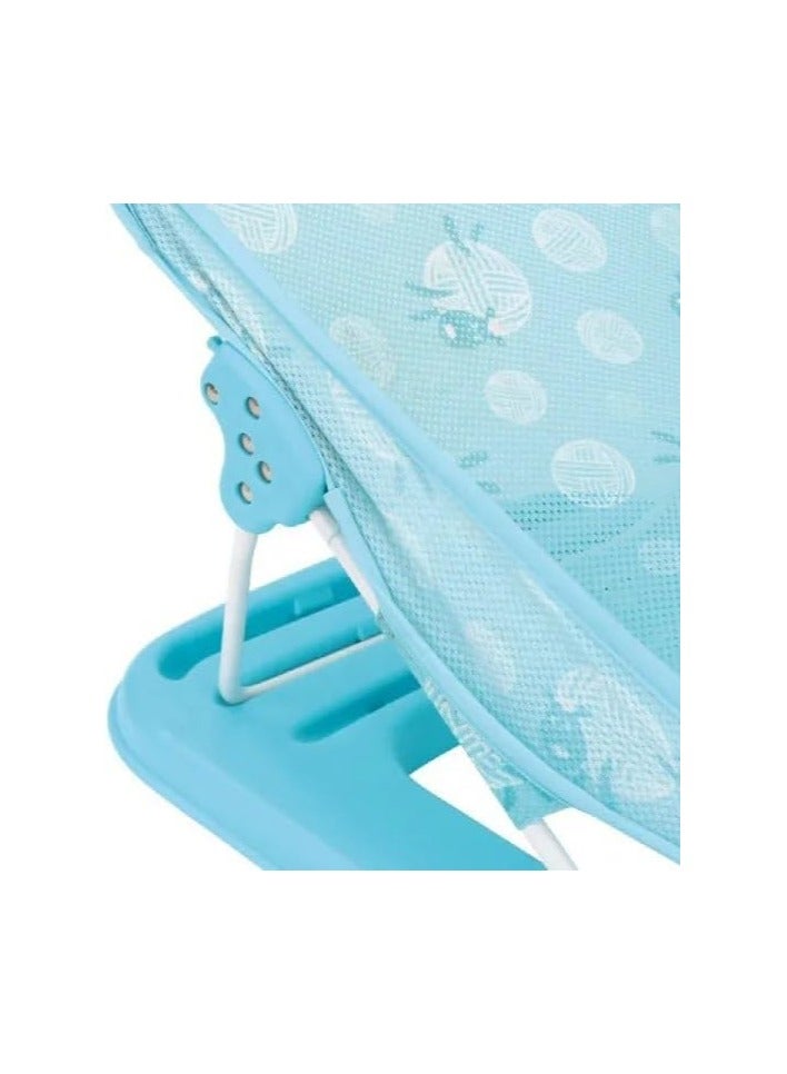 حوض استحمام للأطفال الرضع من عمر 0 ​​إلى 6 أشهر، أزرق - Image 3