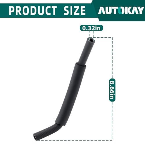AUTOKAY PCV Valve Hose for Toyota Tacoma 20052015 Tundra 20052010 4Runner 20032009 FJ Cruiser 20072009 Positive Crank Ventilation Tube Hose Pipe Replaces 1226131030 - Image 3