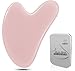 GUKOY Gua Sha Facial Tools GuaSha Massage Tool Guasha Board for SPA Acupuncture Therapy Trigger Point Treatment Gua Sha Scraping Massage Tool Pink - Image 1