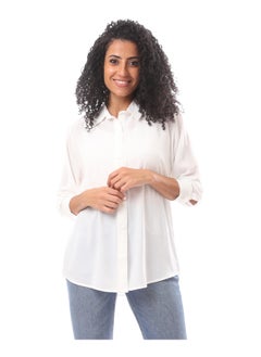 Soft Georgette Basic Blouse-White - pzsku/Z94401B19905169F425C3Z/45/_/1702466239/fdc09b76-b393-4dec-a998-518ecce98778