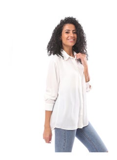 Soft Georgette Basic Blouse-White - pzsku/Z94401B19905169F425C3Z/45/_/1702466263/8f578c9d-1161-41ad-9459-d1948026ee91